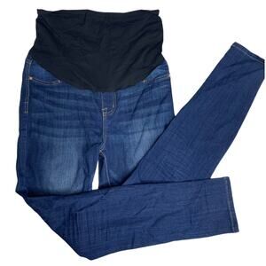 C Pink Maternity small jeans full tummy panel